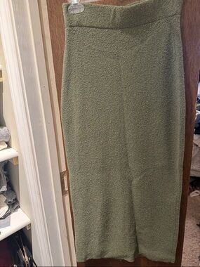 a new day Olive Green Pencil Skirt